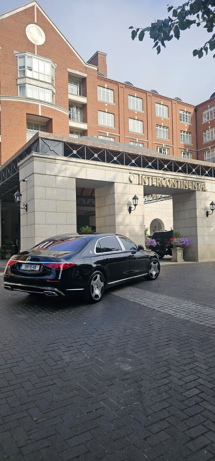 Imperial Maybach Mercedes-Maybach outside the InterContinental Hotel, Dublin