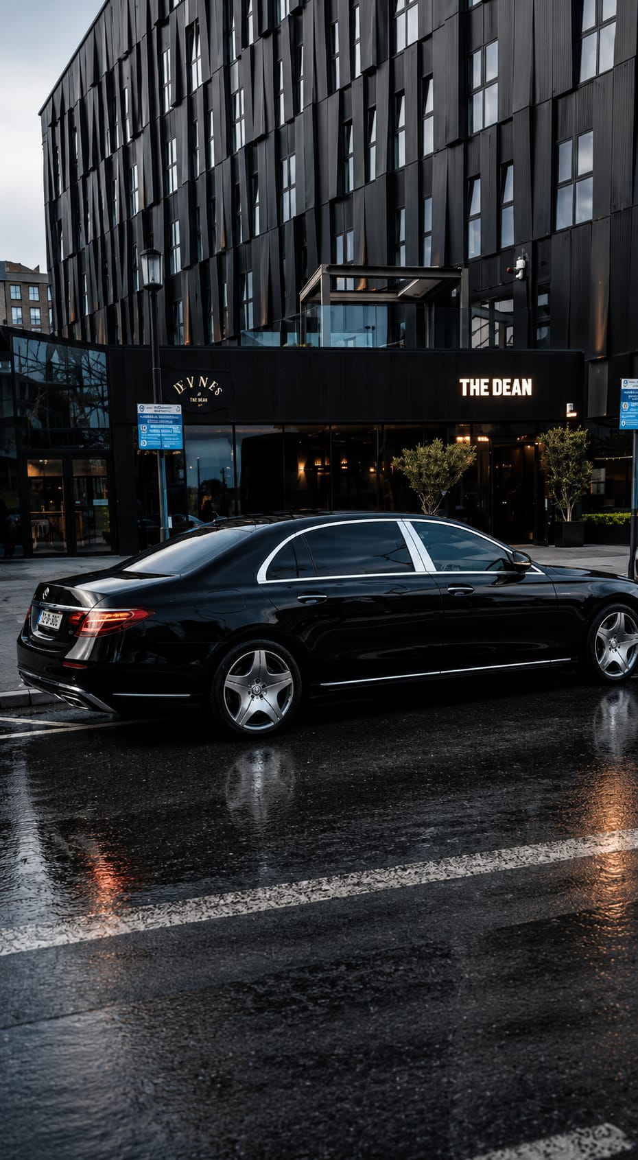 Mercedes-Maybach S-Class outside The Dean Hotel, Dublin
